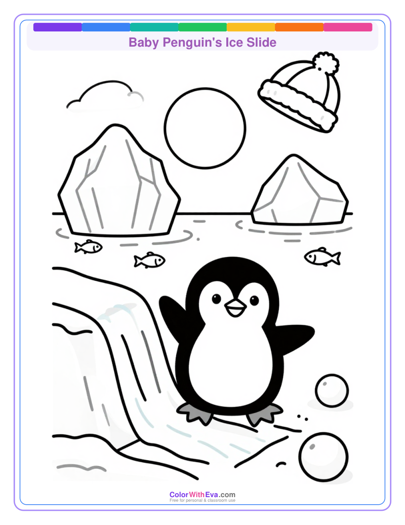 Baby Penguin's Ice Slide thumbnail