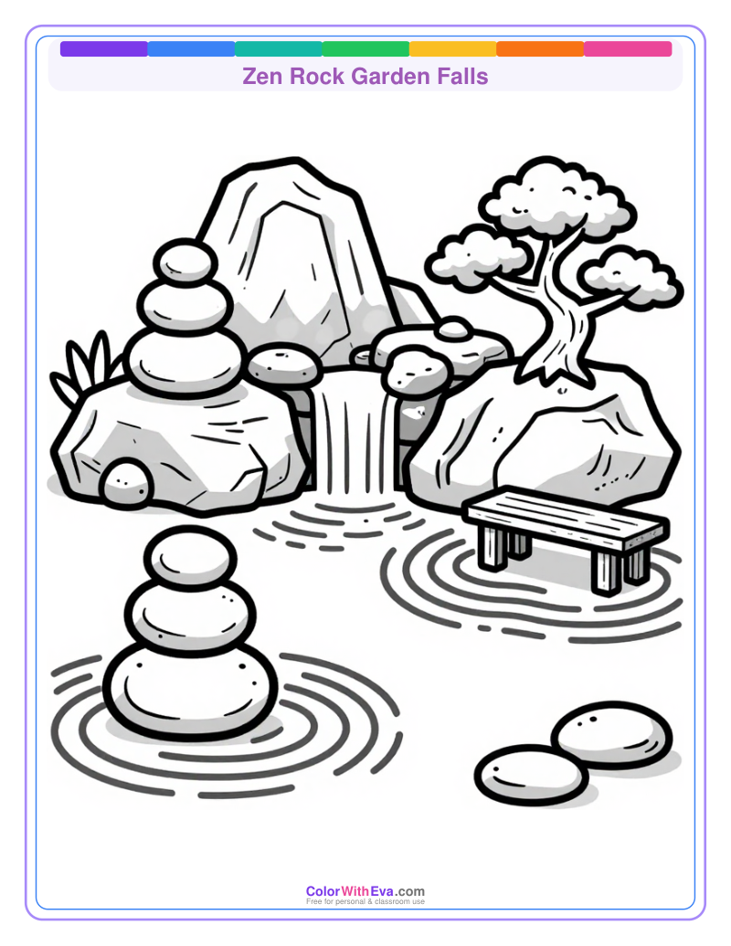 Zen Rock Garden Falls preview