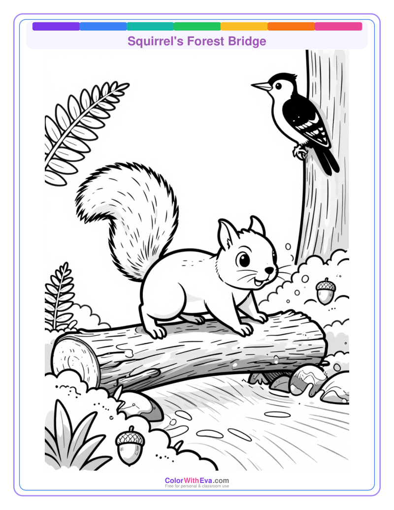 Squirrel's Forest Bridge preview