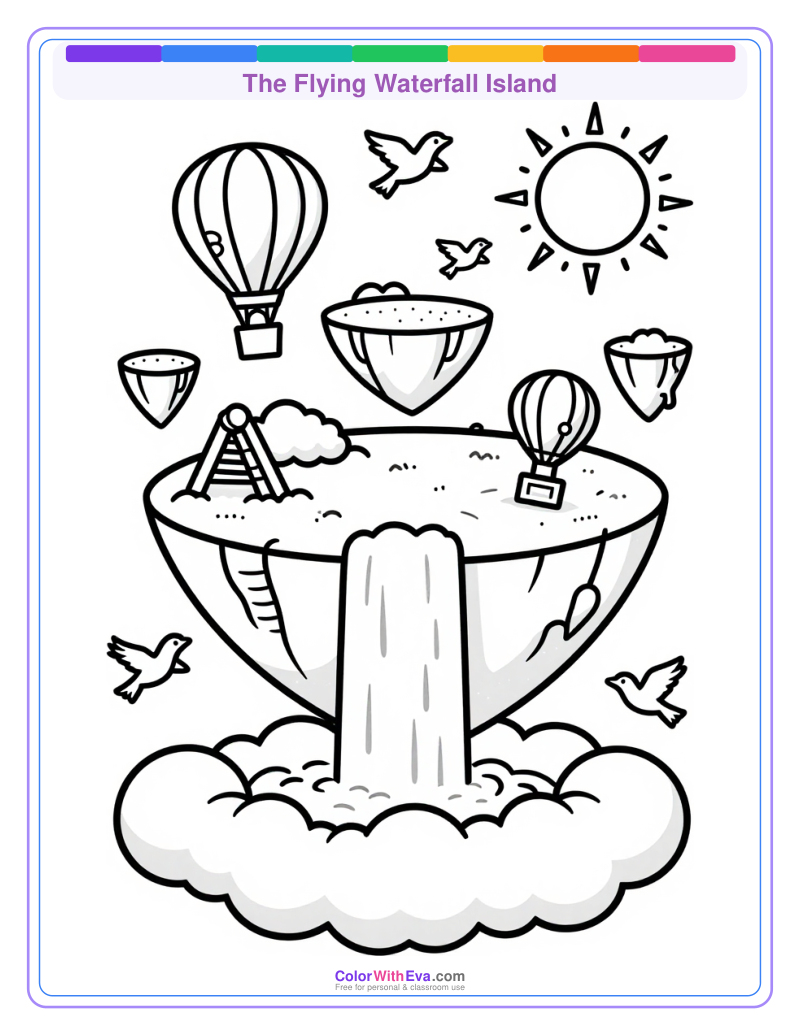 The Flying Waterfall Island thumbnail