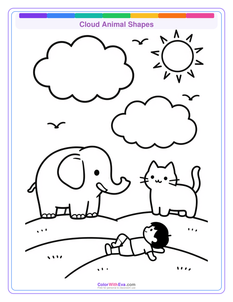 Cloud Animal Shapes preview