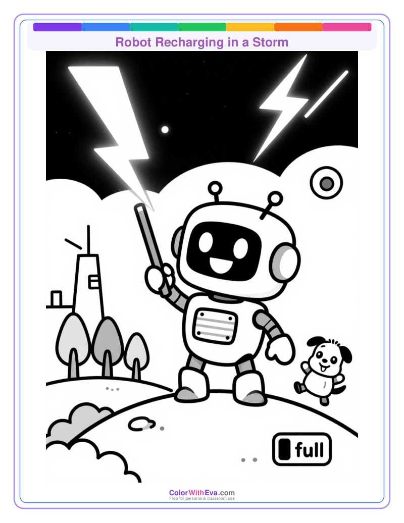 Robot Recharging in a Storm thumbnail