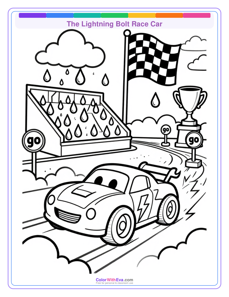 The Lightning Bolt Race Car thumbnail