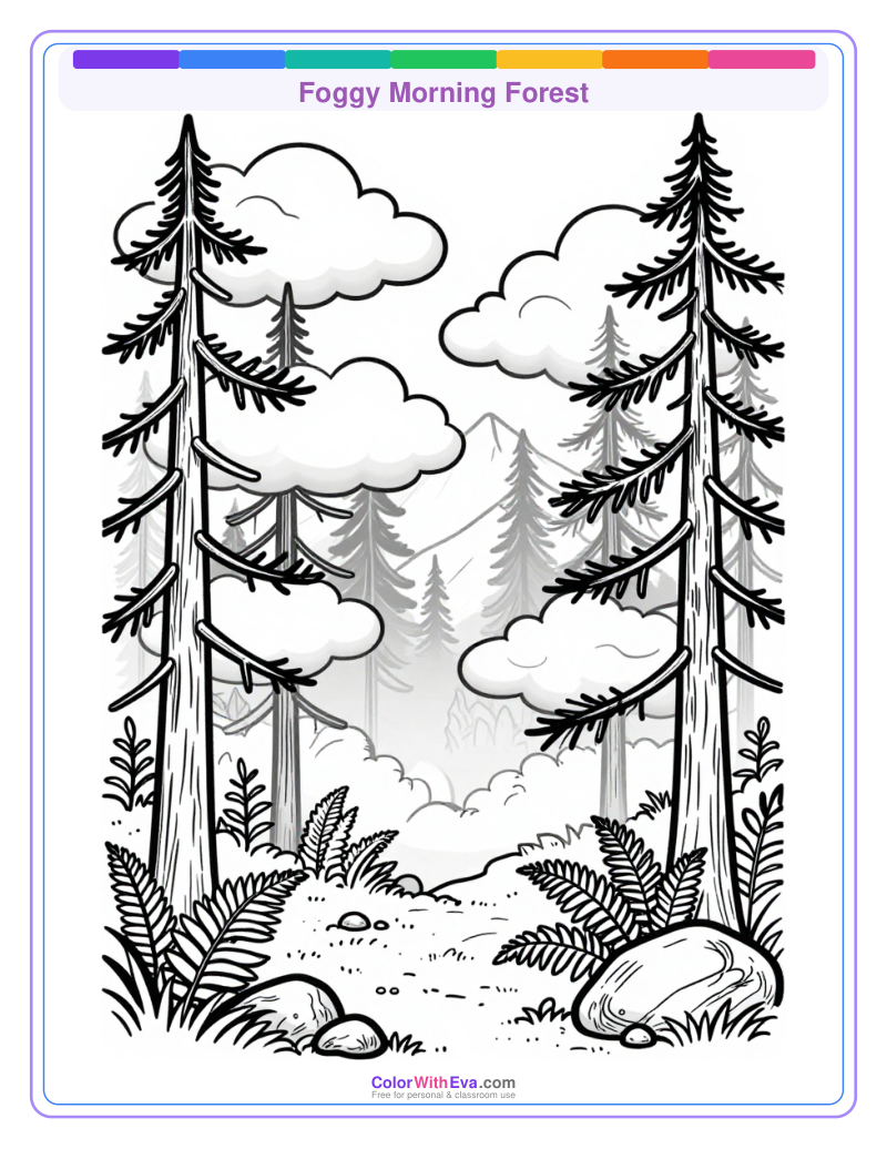 Foggy Morning Forest preview