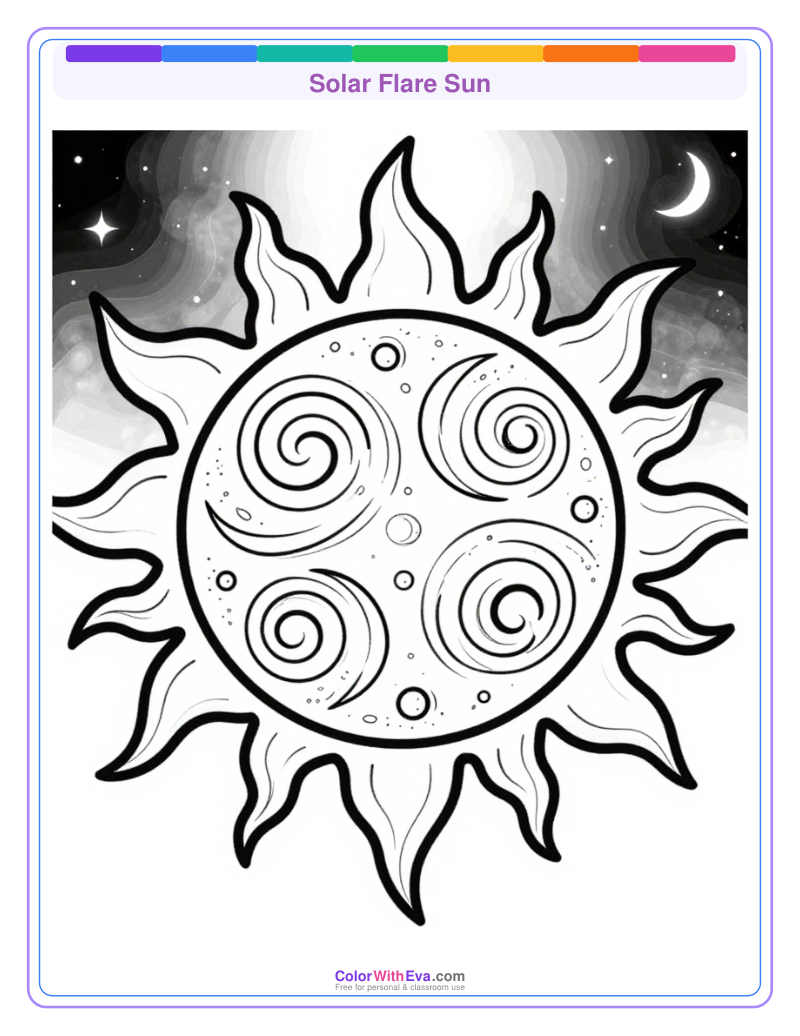 Solar Flare Sun preview