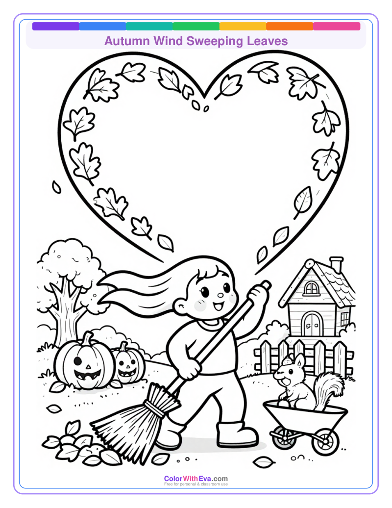 Autumn Wind Sweeping Leaves thumbnail