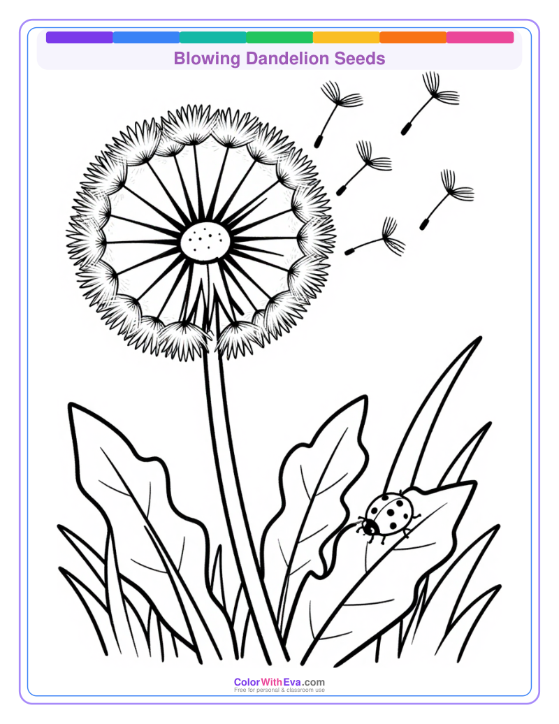 Blowing Dandelion Seeds preview