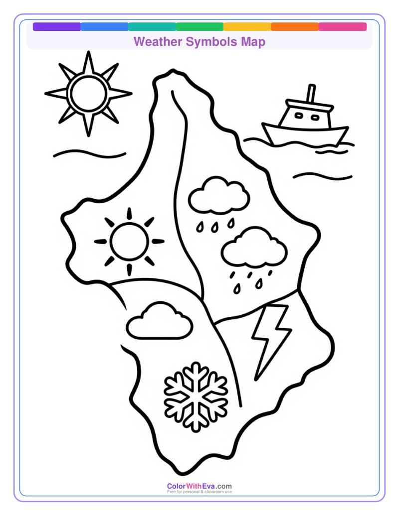 Weather Symbols Map preview