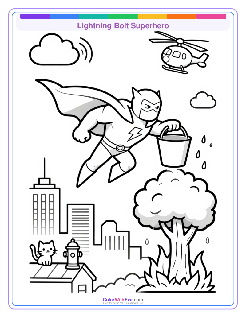 Lightning Bolt Superhero thumbnail