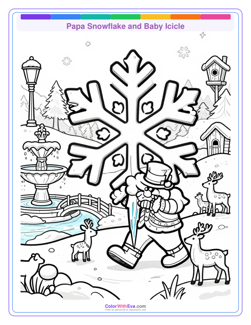 Papa Snowflake and Baby Icicle thumbnail