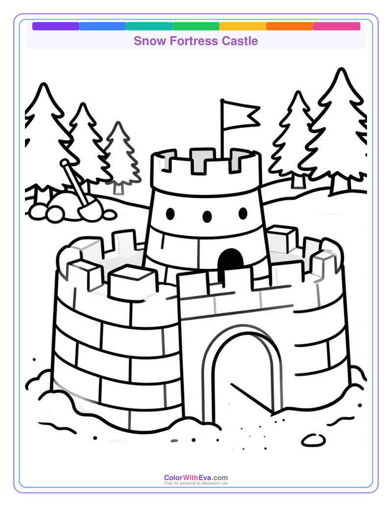 Snow Fortress Castle preview