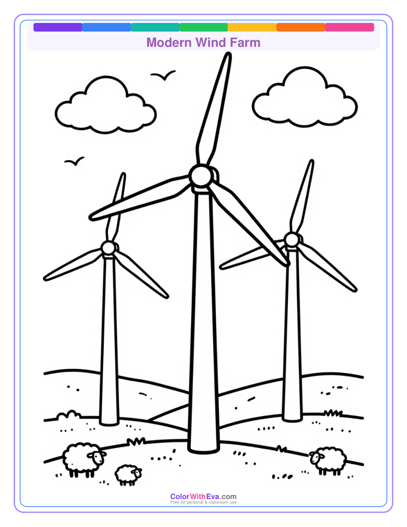 Modern Wind Farm preview