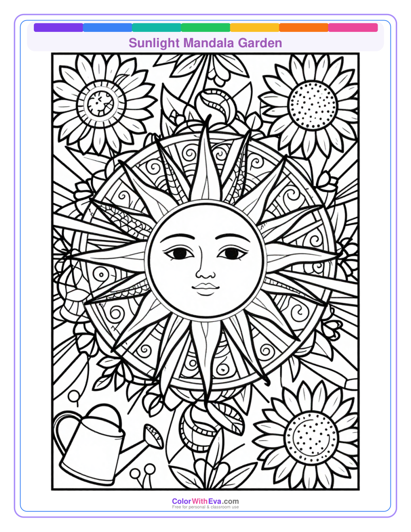 Sunlight Mandala Garden preview