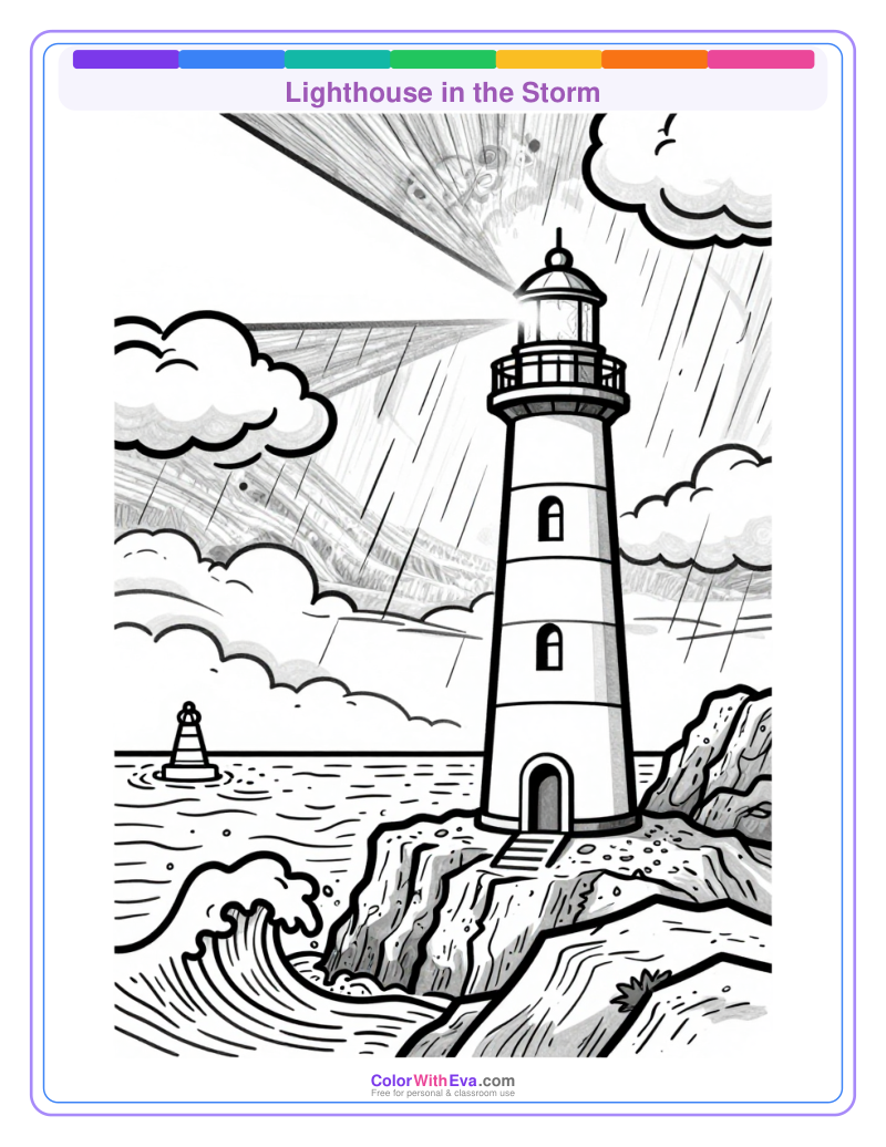 Lighthouse in the Storm preview