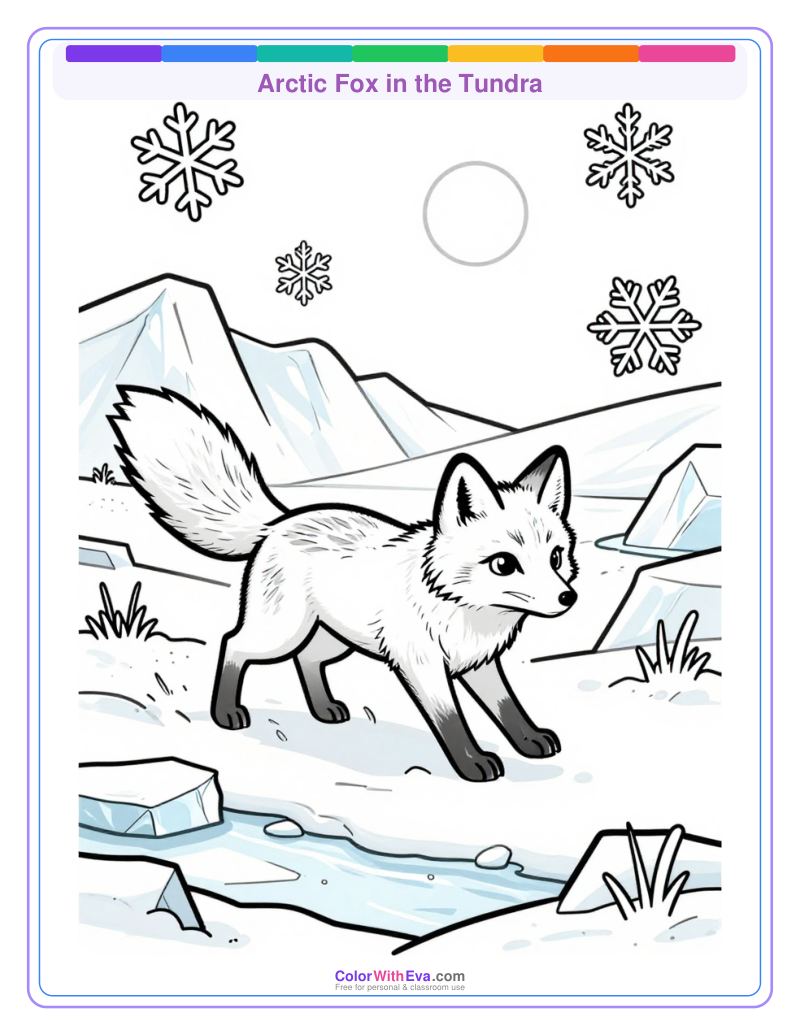 Arctic Fox in the Tundra preview