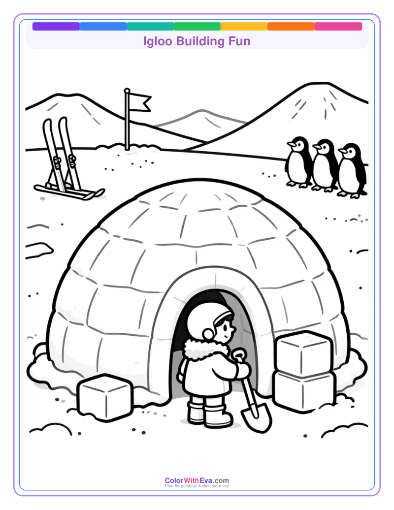 Igloo Building Fun preview