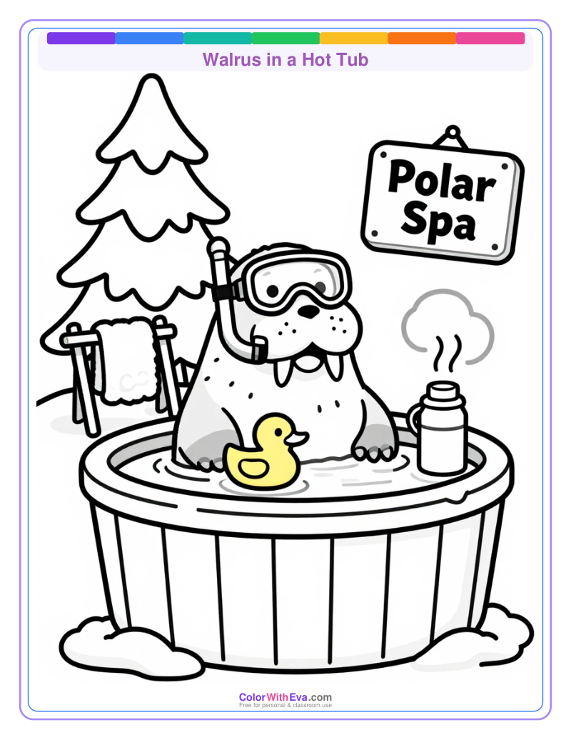 Walrus in a Hot Tub thumbnail