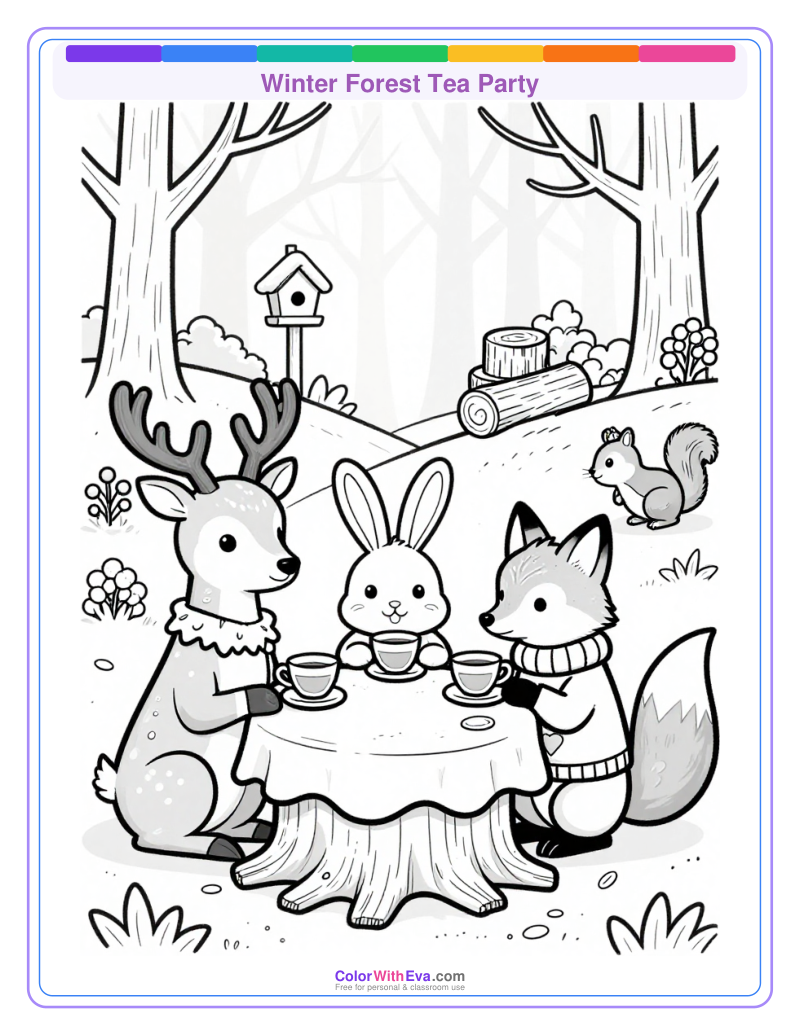 Winter Forest Tea Party thumbnail