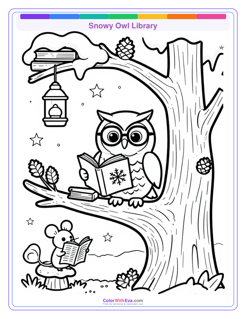 Snowy Owl Library preview