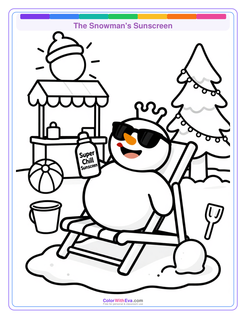 The Snowman's Sunscreen thumbnail