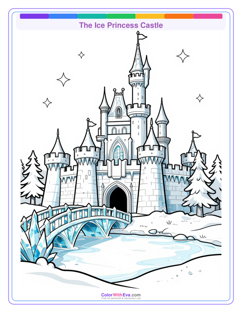 The Ice Princess Castle preview