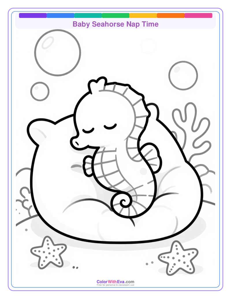 Baby Seahorse Nap Time thumbnail