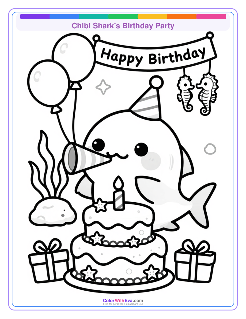 Chibi Shark's Birthday Party thumbnail