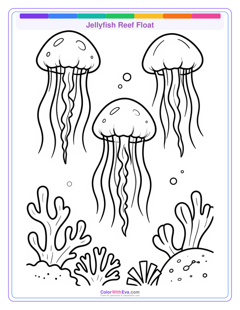 Jellyfish Reef Float preview