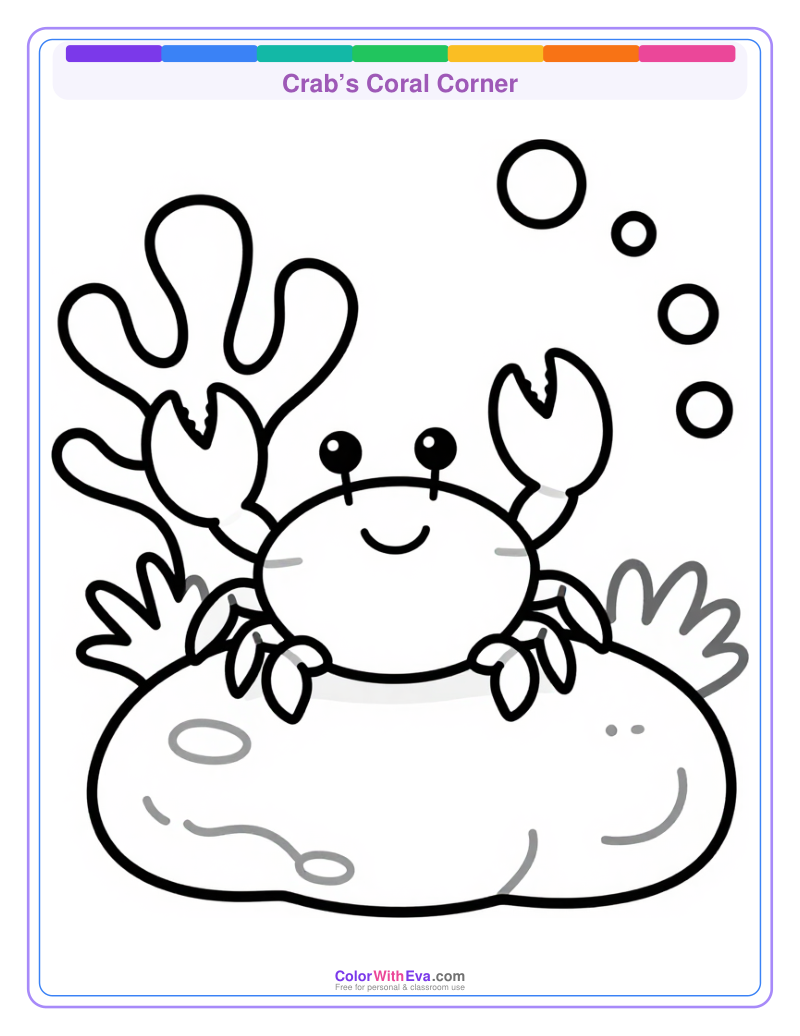 Crab’s Coral Corner preview