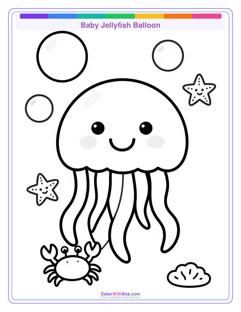 Baby Jellyfish Balloon thumbnail