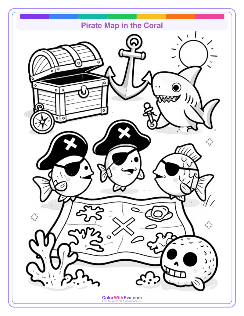 Pirate Map in the Coral thumbnail