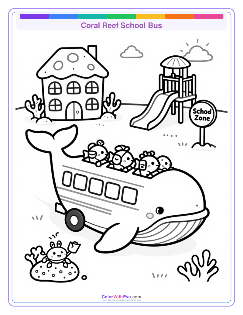 Coral Reef School Bus thumbnail