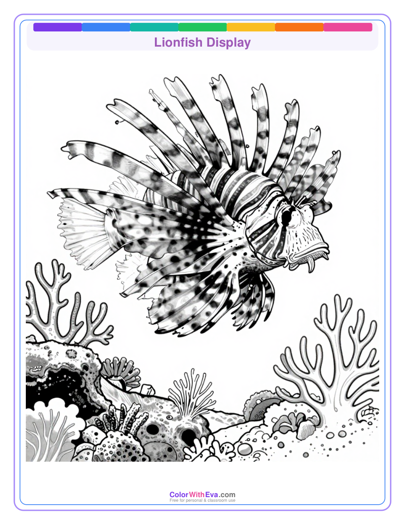 Lionfish Display preview