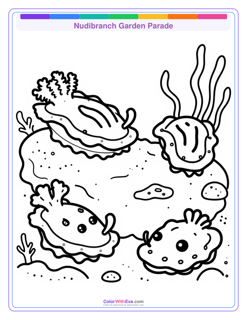 Nudibranch Garden Parade preview