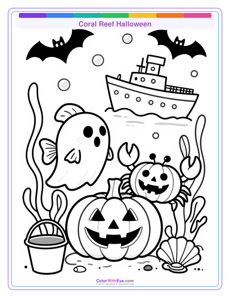 Coral Reef Halloween thumbnail