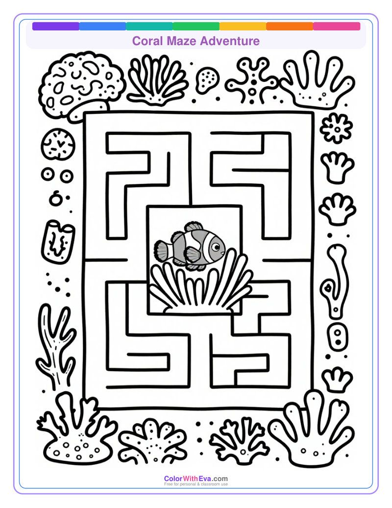 Coral Maze Adventure preview