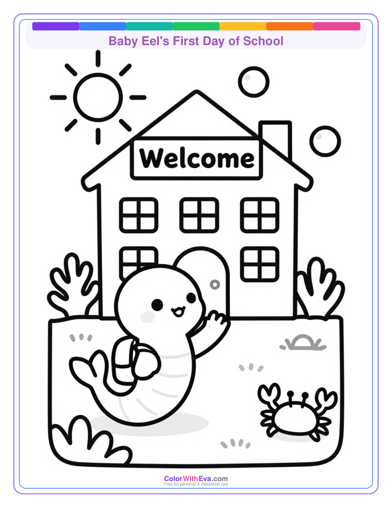 Baby Eel's First Day of School thumbnail