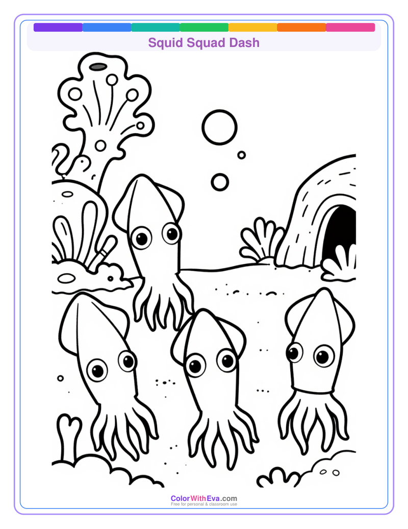 Squid Squad Dash preview