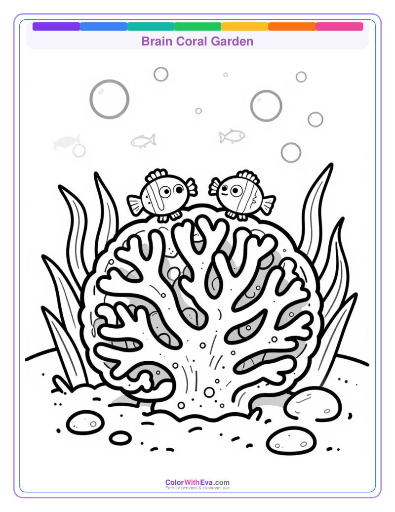 Brain Coral Garden preview