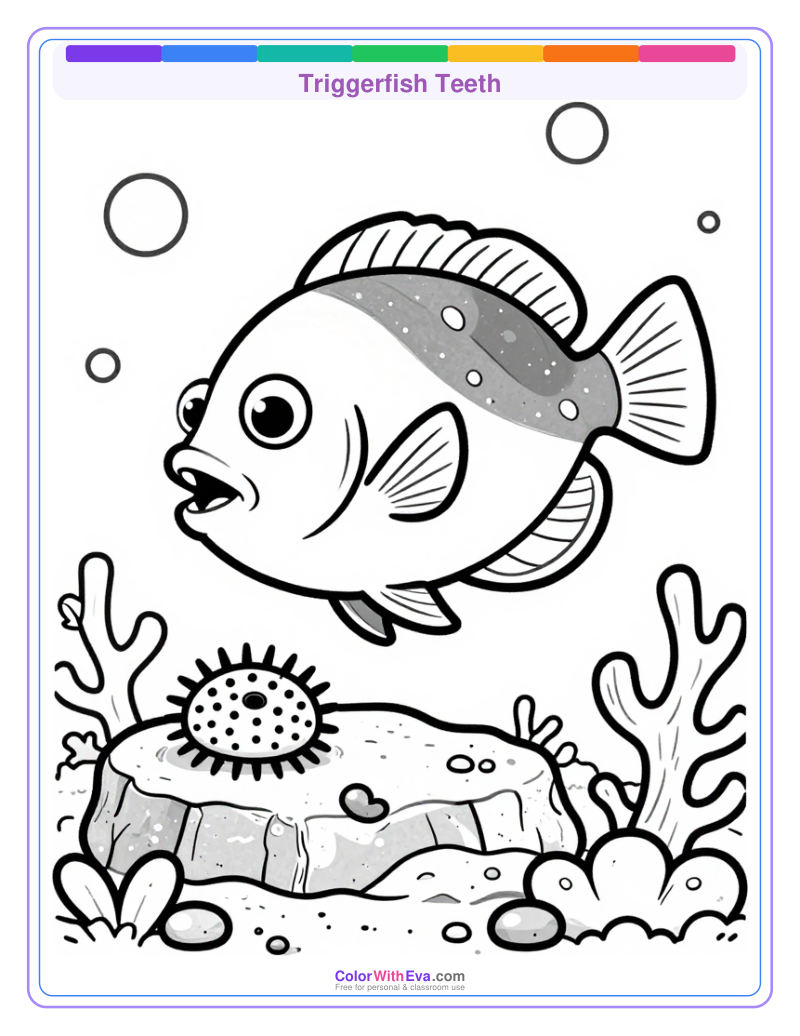 Triggerfish Teeth preview