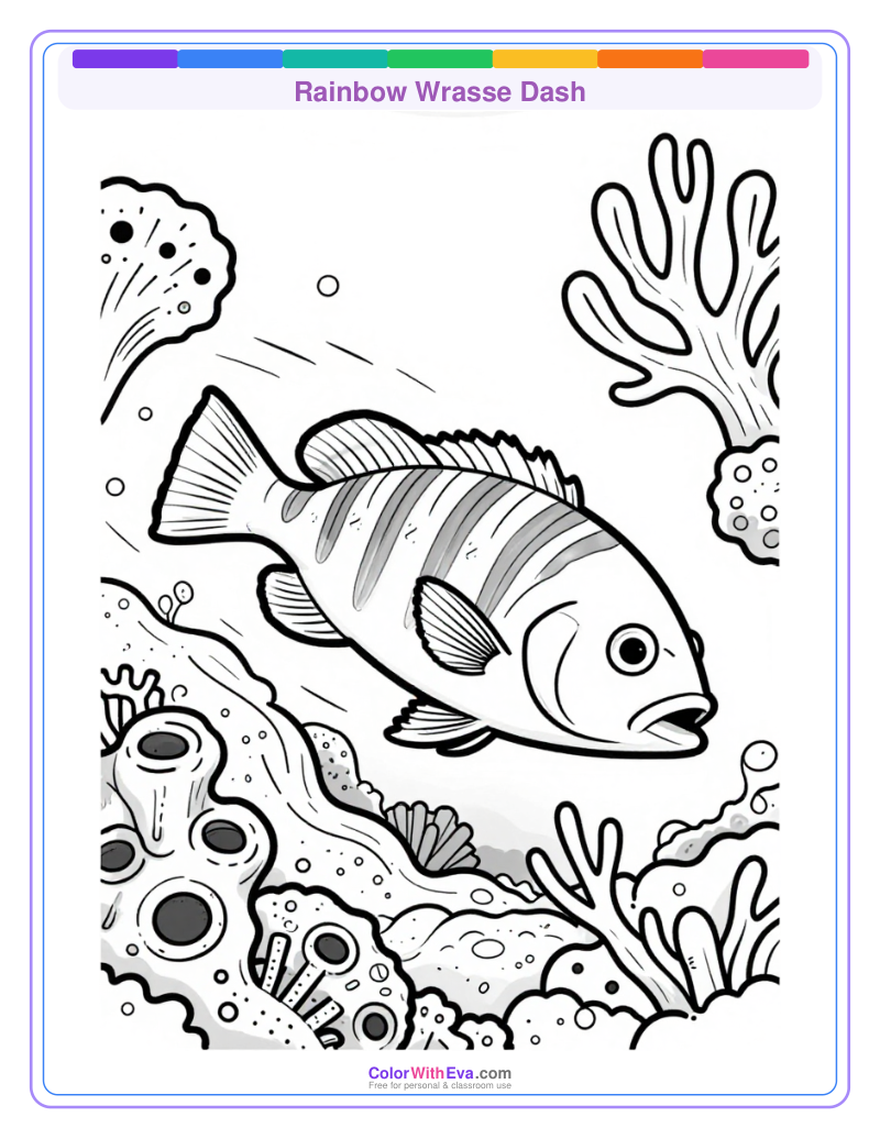 Rainbow Wrasse Dash preview