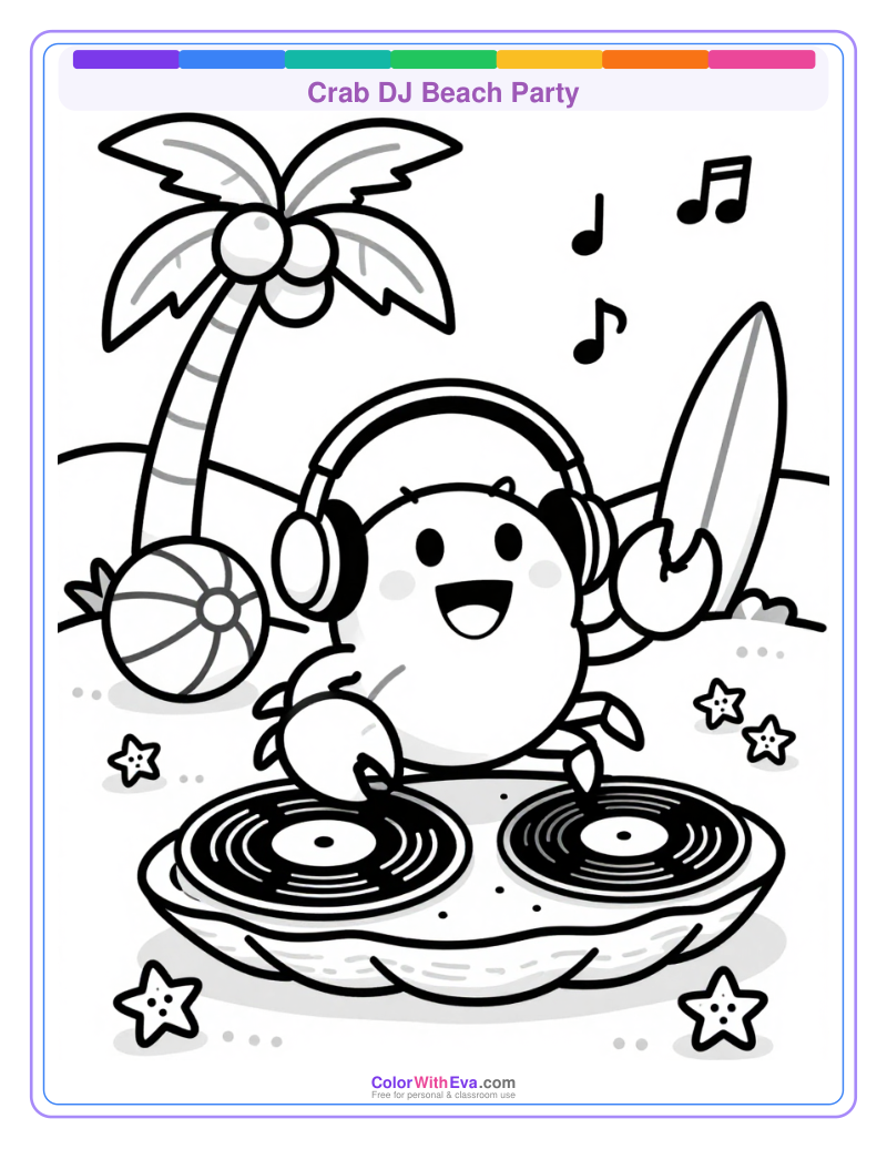 Crab DJ Beach Party thumbnail
