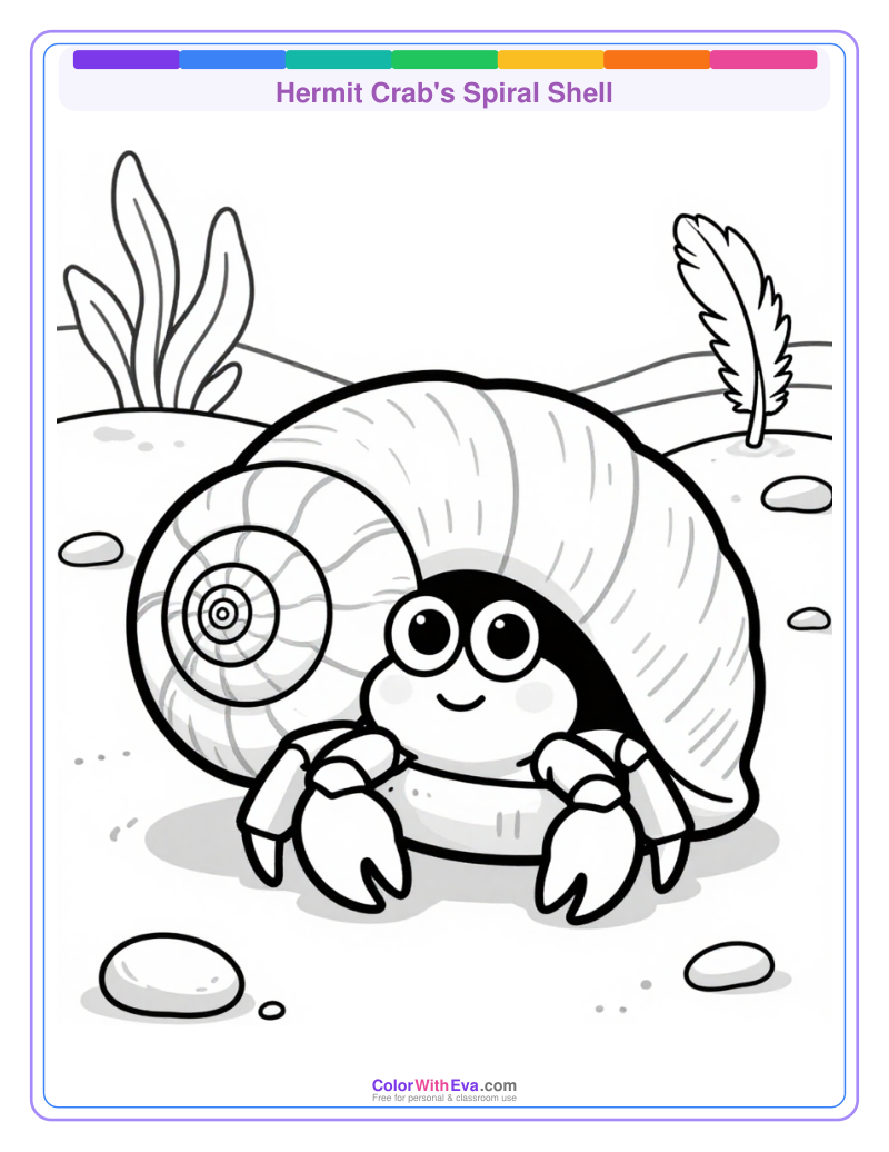Hermit Crab's Spiral Shell preview