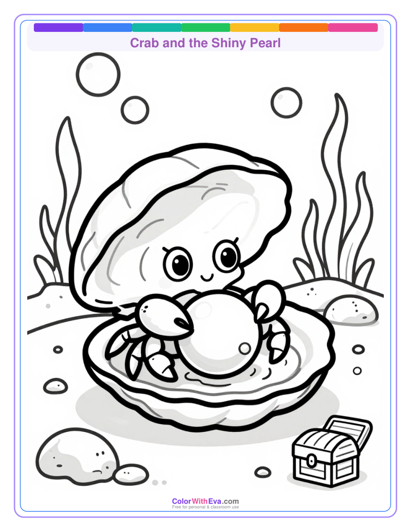 Crab and the Shiny Pearl preview