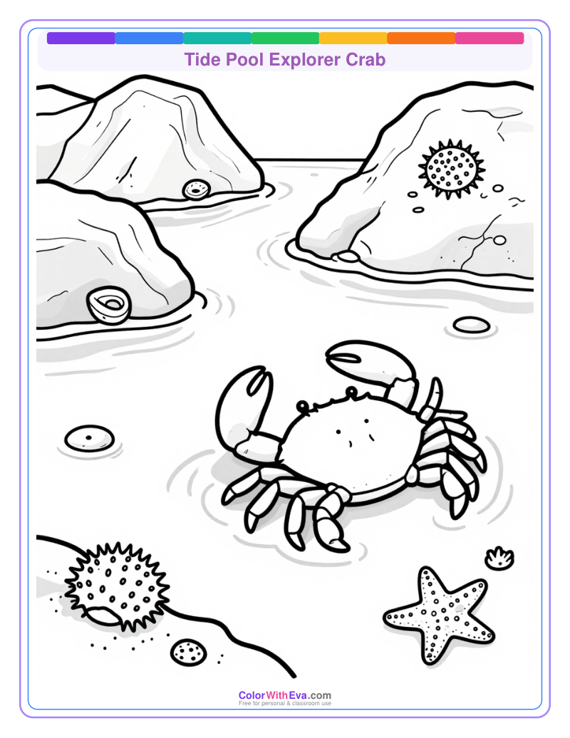 Tide Pool Explorer Crab preview