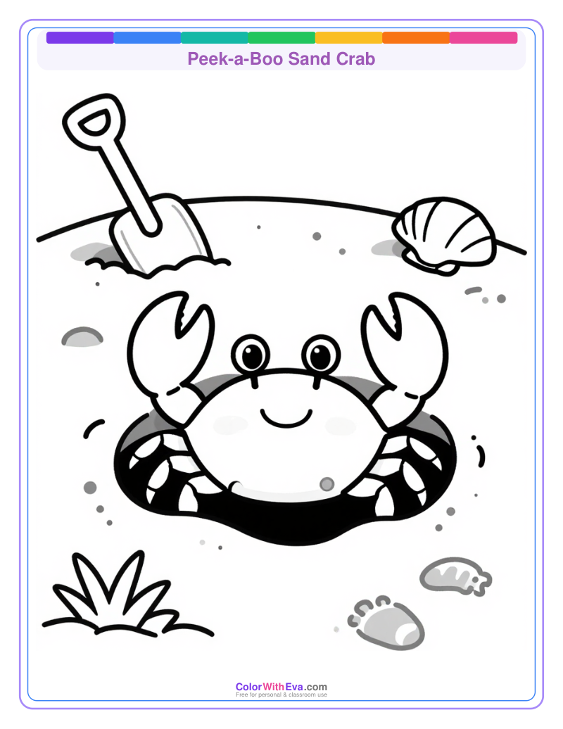 Peek-a-Boo Sand Crab preview