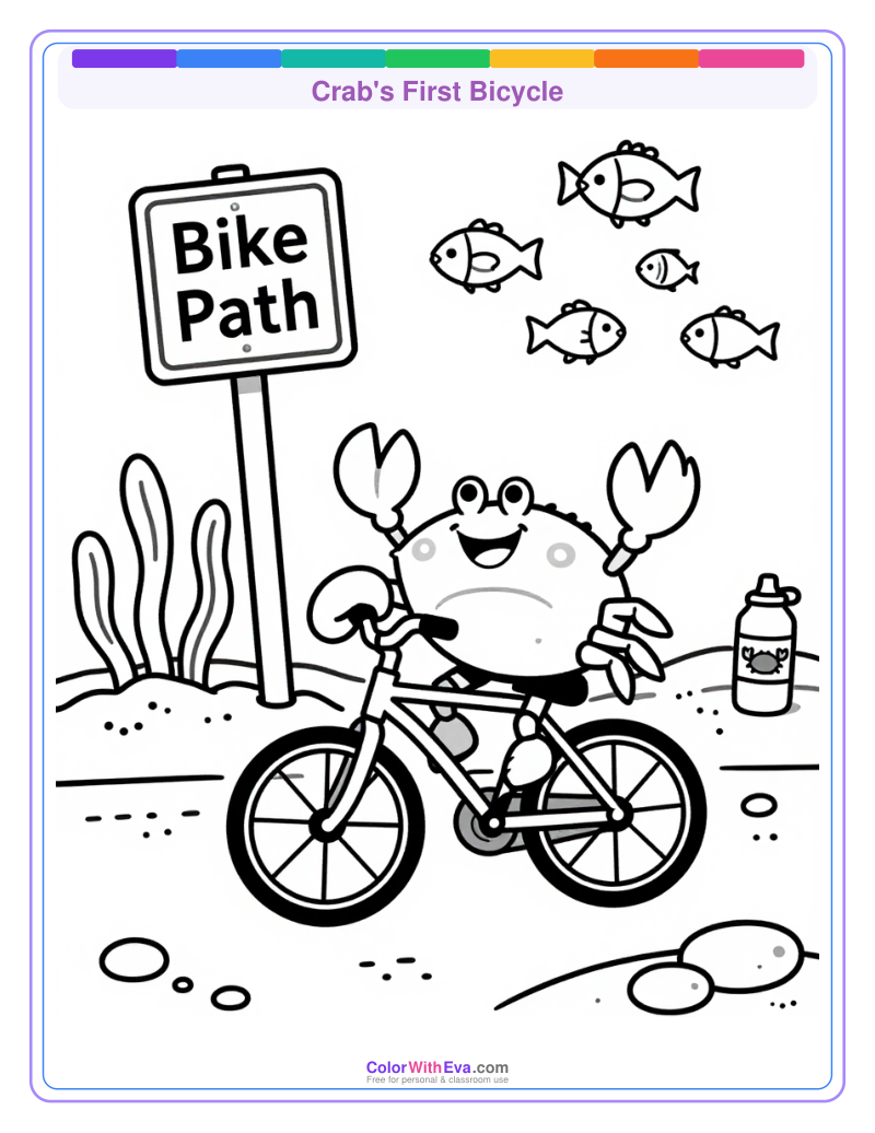 Crab's First Bicycle thumbnail