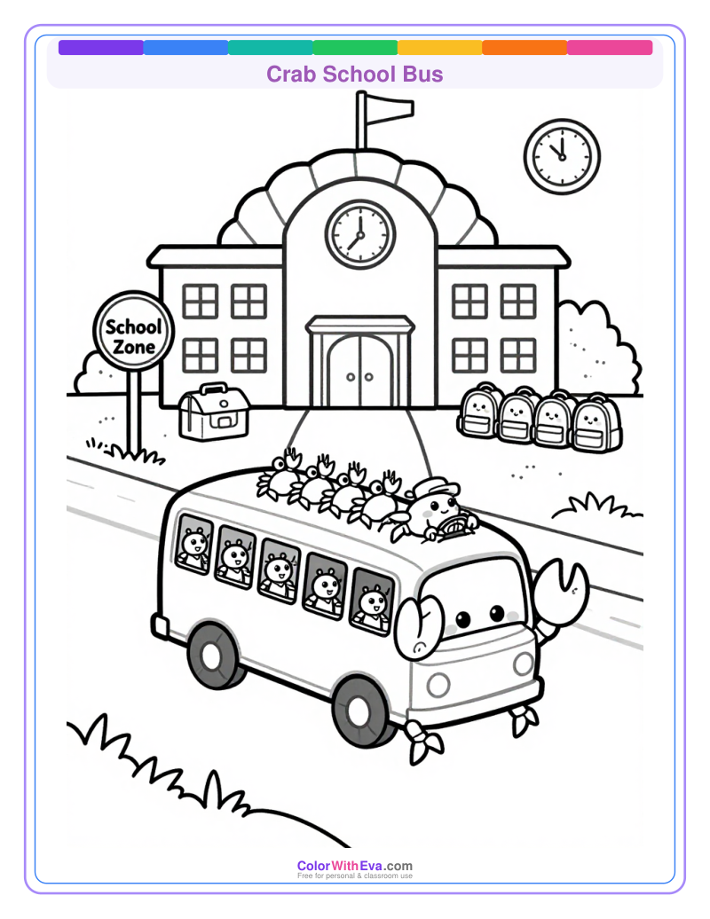 Crab School Bus thumbnail