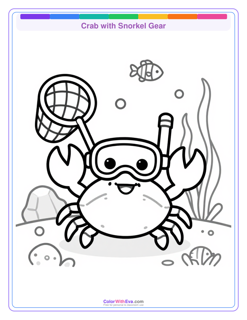Crab with Snorkel Gear preview