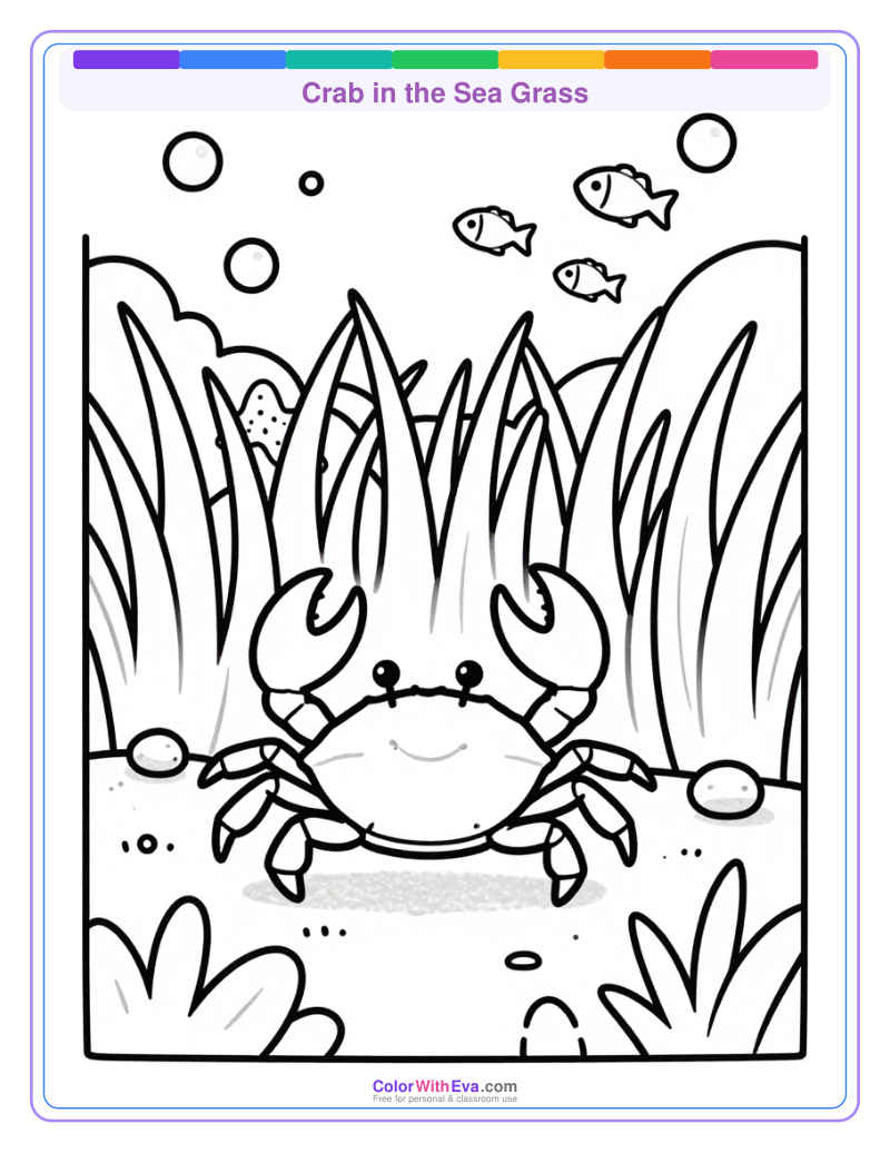 Crab in the Sea Grass preview